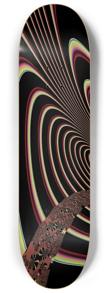 Fractal #1768 #1 8-1/4 Skateboard Deck