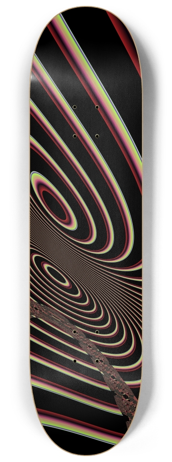 Fractal #1768 #2 8-1/4 Skateboard Deck