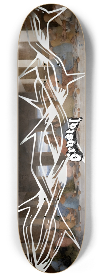 Last Supper Skateboard 8-1/4 Skateboard Deck