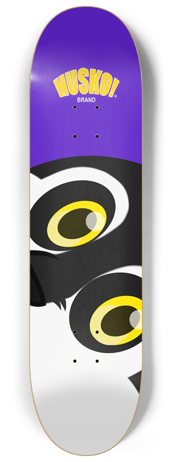 Husko! Huskball - Purple 8-1/4 Skateboard Deck