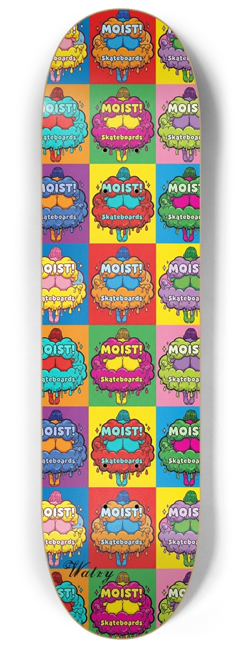 The Andy Moist! - hol 8-1/4 Skateboard Deck