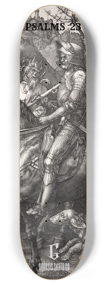 Psalms 23 Deck 8 Inch Skateboard Deck