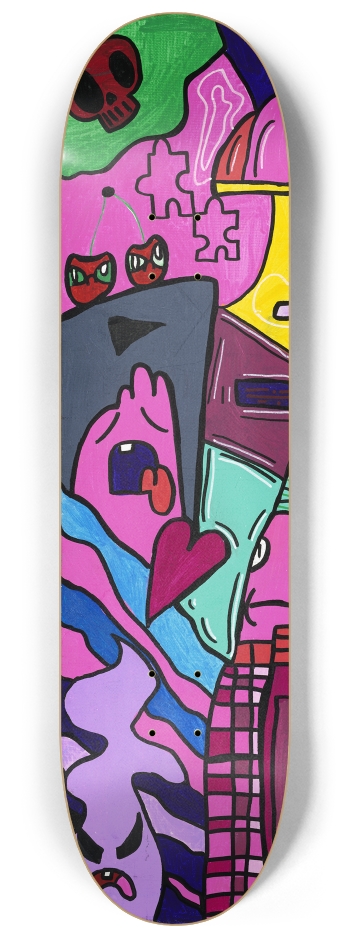 Skateboard Series by Nico #1 8-1/4 Skateboard Deck