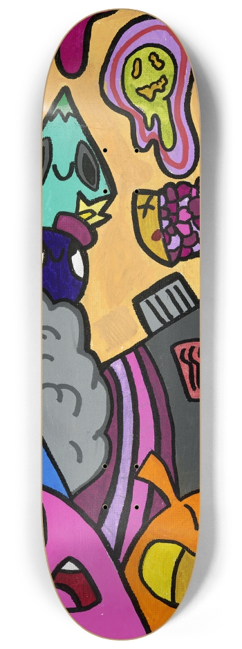 Skateboard Series by Nico #1 8-1/4 Skateboard Deck
