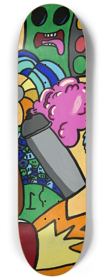 Skateboard Series by Nico #3 8-1/4 Skateboard Deck