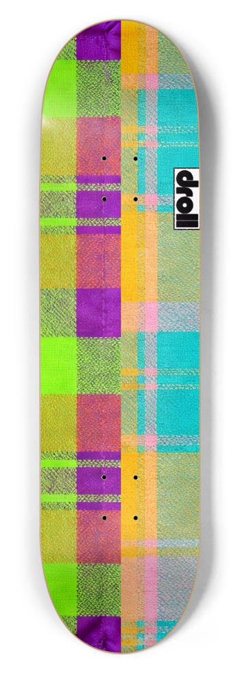 2 tartans 8-1/2 Skateboard Deck