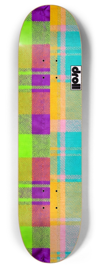 2 tartans 8 Inch Skateboard Deck