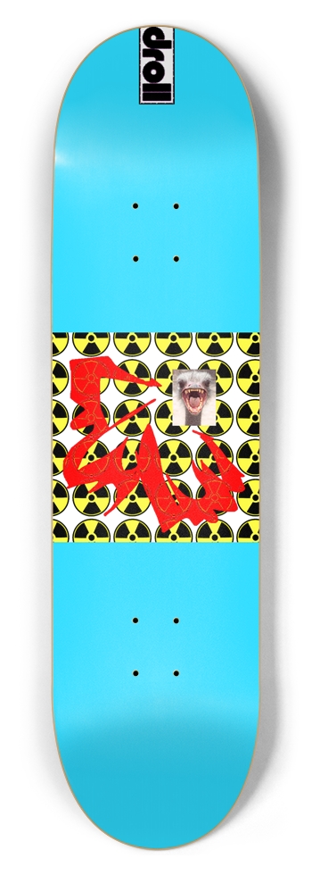 biohazard ostrich sky blue