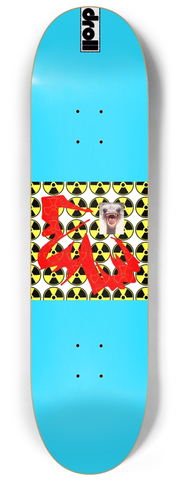 biohazard ostrich sky blue