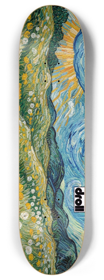 dandelions 8 Inch Skateboard Deck