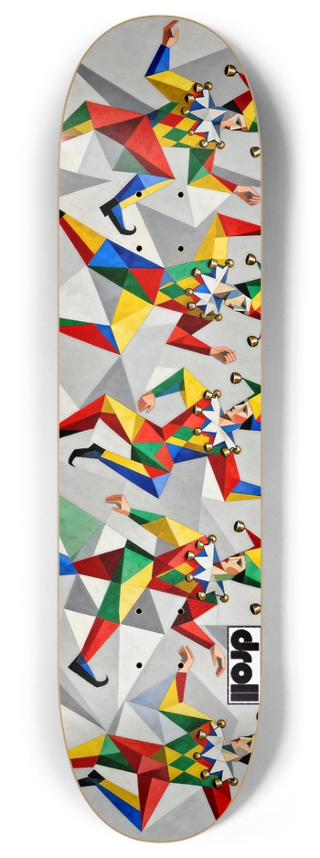 jesters 8 Inch Skateboard Deck