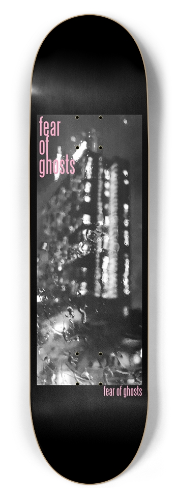 Skyscraper Deck (Black) 8-1/2 Skateboard Deck