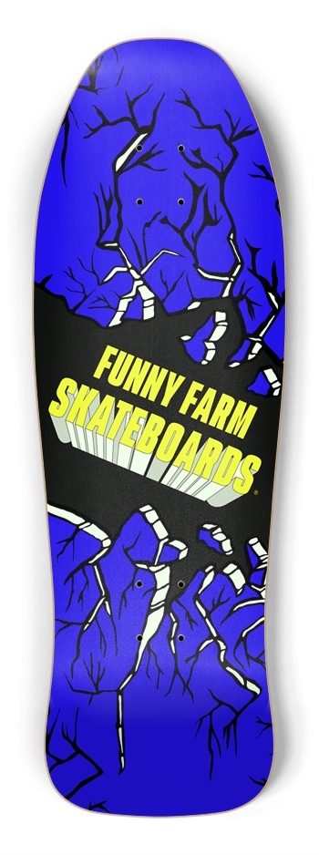 JP Glow Blue Shredder Shape