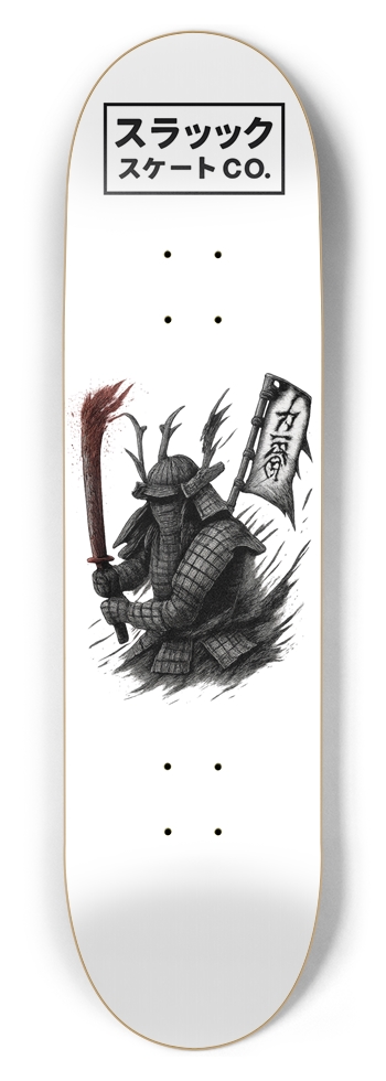 “Samurai Warrior” Deck 8-1/2 Skateboard Deck