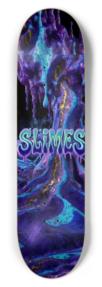 Trippin Slimes 8.5 8-1/2 Skateboard Deck