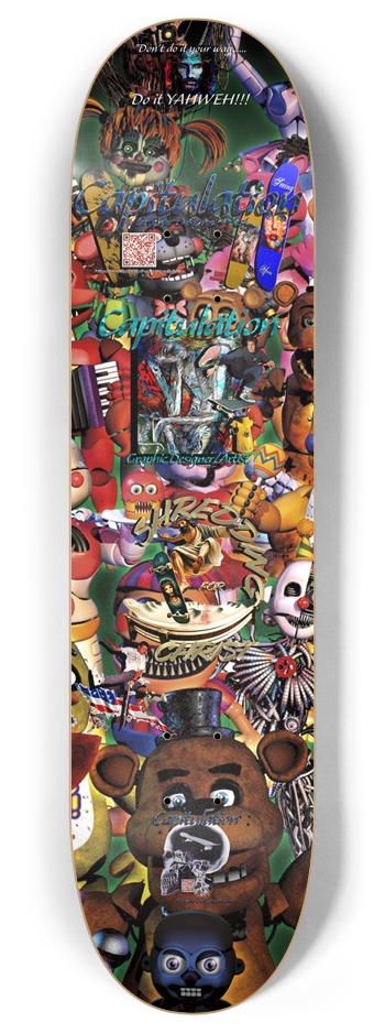 MESS 8 Inch Skateboard Deck