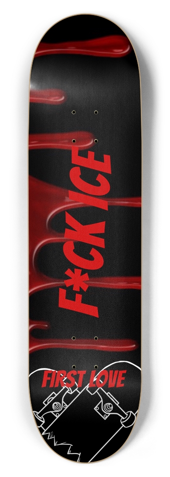 F*CK ICE 8.5 8-1/2 Skateboard Deck