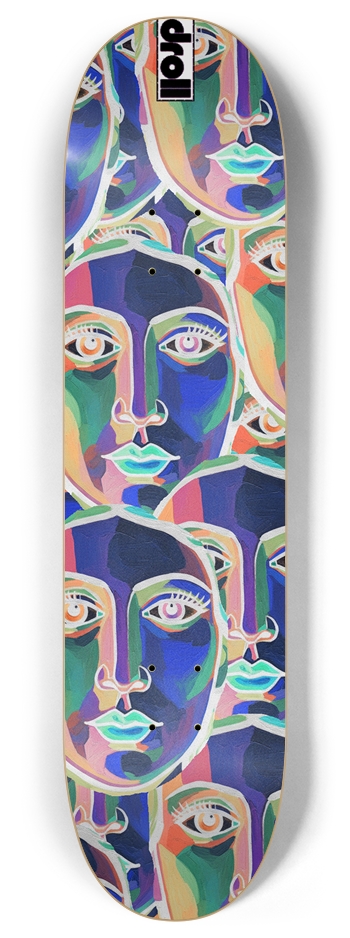 girlfaces 8 Inch Skateboard Deck