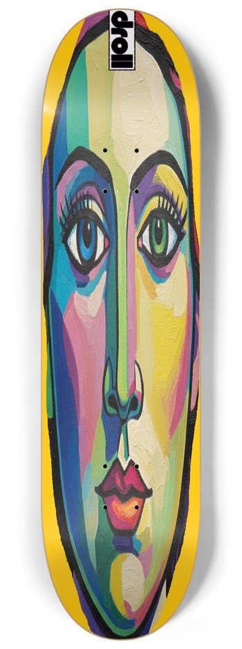girlface 8-1/4 Skateboard Deck