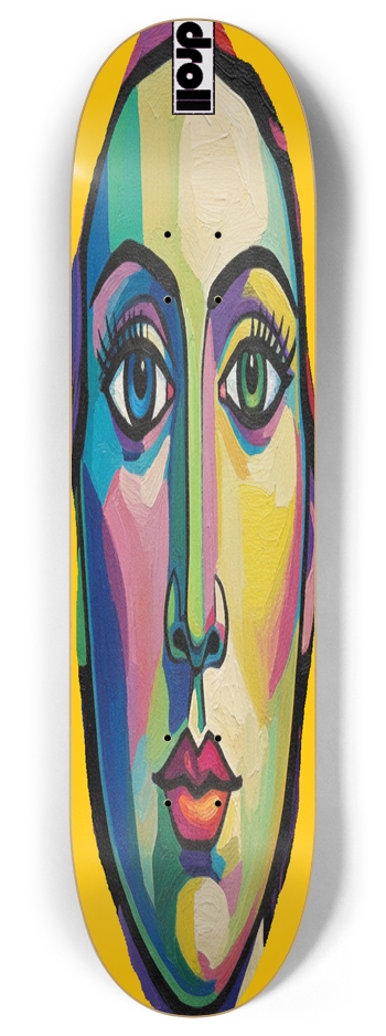 girlface 8 Inch Skateboard Deck