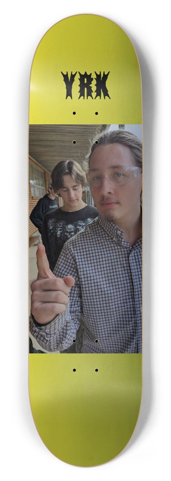 YRK DEFIANCE DECK 8.5 8-1/2 Skateboard Deck