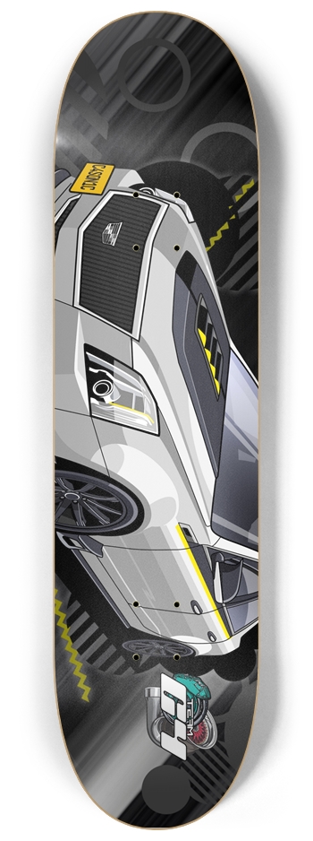 TeamC4 Edition - Silver 8-1/4 Skateboard Deck