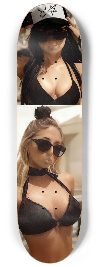 SS | DEMON TIME | SmileyStar Skate Deck 8-1/4 Skateboard Deck