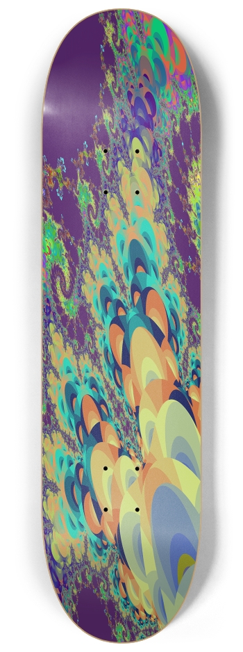 Fractal #1581 #1 8-1/4 Skateboard Deck