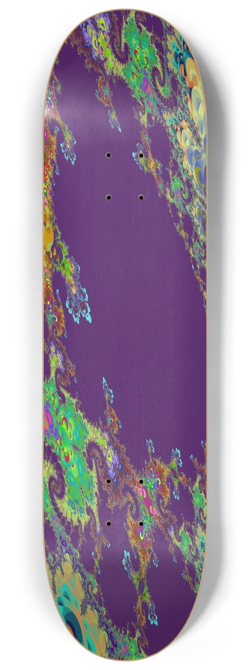 Fractal #1581 #3 8-1/4 Skateboard Deck