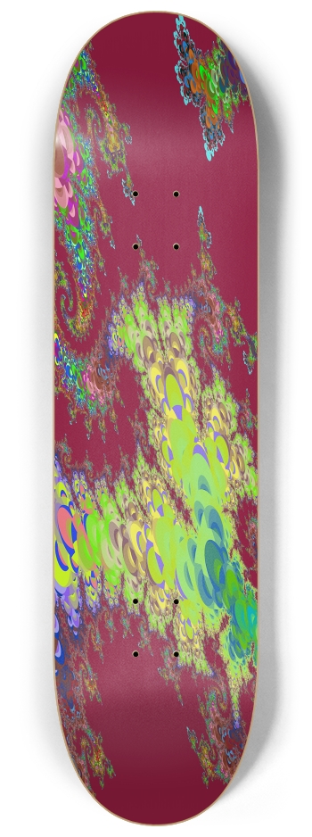 Fractal #1582 #1 8-1/4 Skateboard Deck