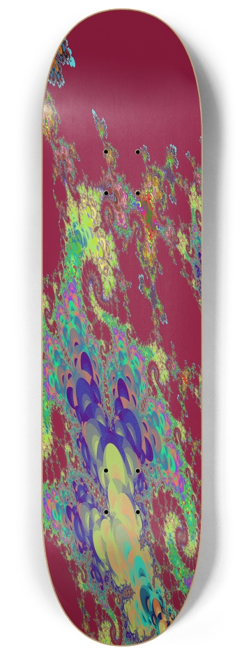 Fractal #1582 #2 8-1/4 Skateboard Deck