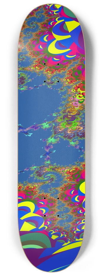 Fractal #1600 #3 8-1/4 Skateboard Deck