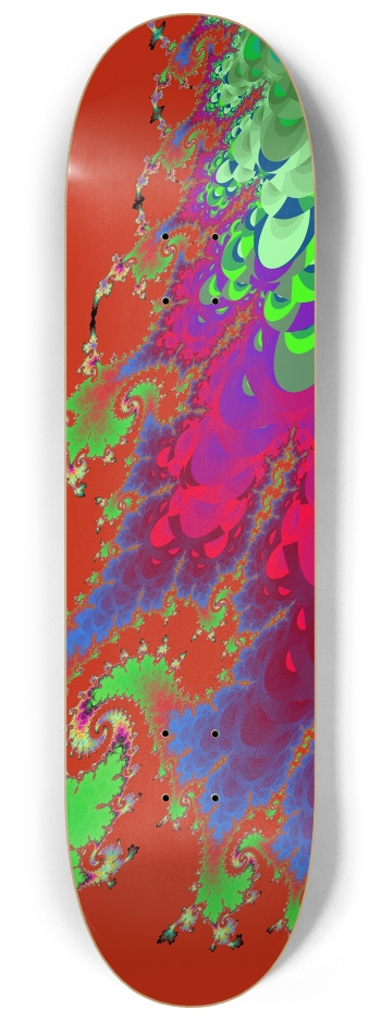 Fractal #1607 #1 8-1/4 Skateboard Deck