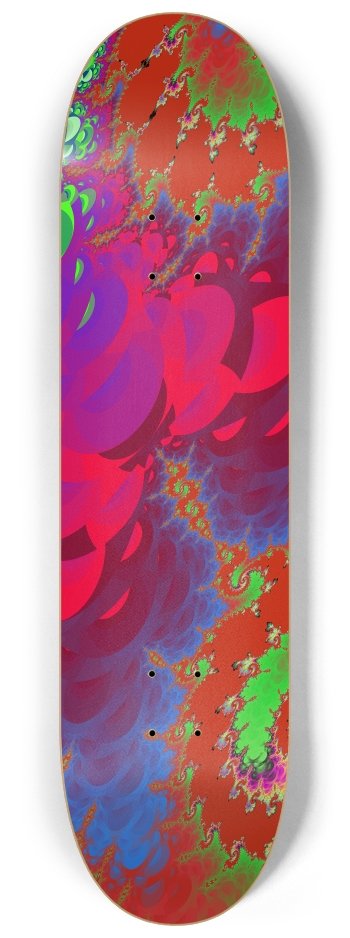 Fractal #1607 #2 8-1/4 Skateboard Deck