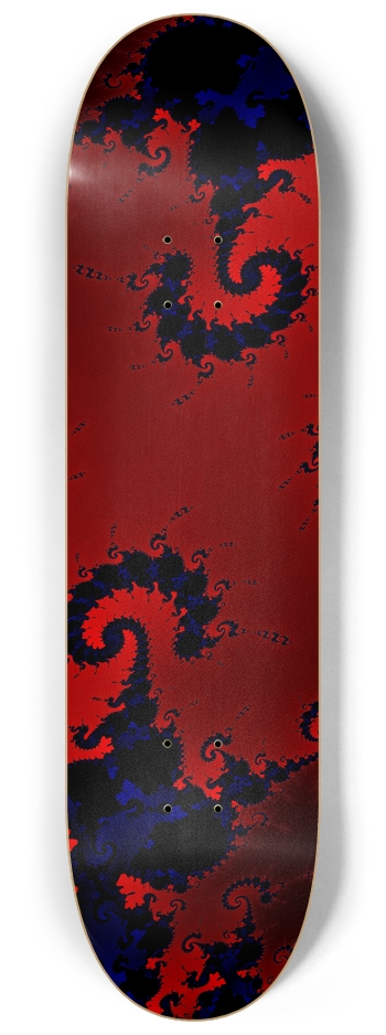 Fractal #1564 #2 8-1/4 Skateboard Deck