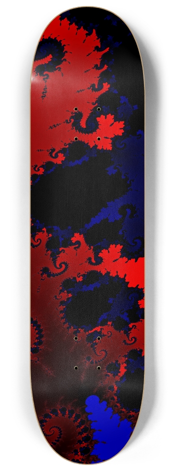 Fractal #1564 #3 8-1/4 Skateboard Deck