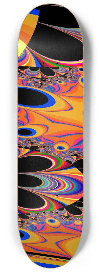 Fractal #1548 #1 8-1/4 Skateboard Deck