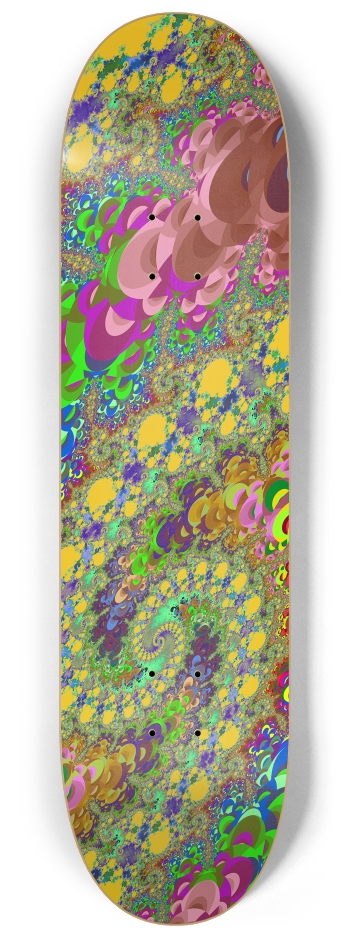 Fractal #1603 #3 8-1/4 Skateboard Deck