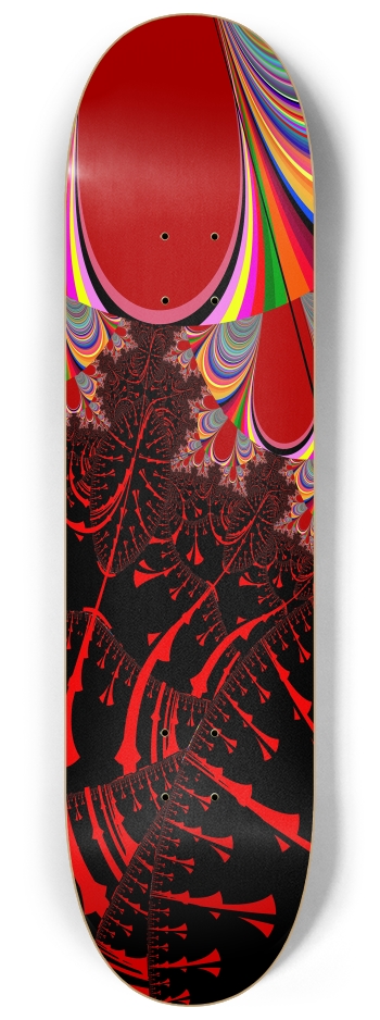 Fractal #1555 #1 8-1/4 Skateboard Deck
