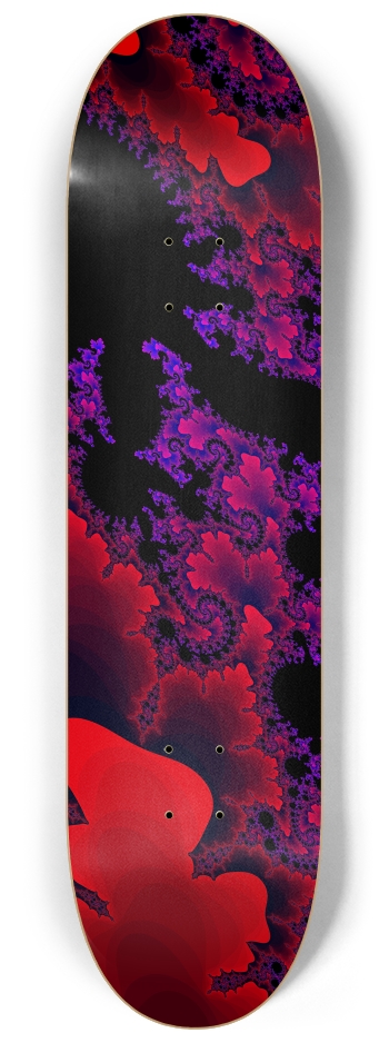 Fractal #1563 #2 8-1/4 Skateboard Deck