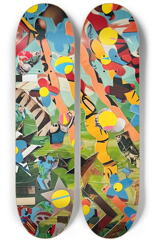 Hollywood Skateboard Series 2 Deck Wall Series