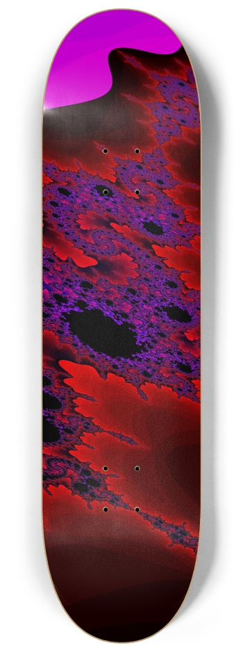 Fractal #1562 #3 8-1/4 Skateboard Deck