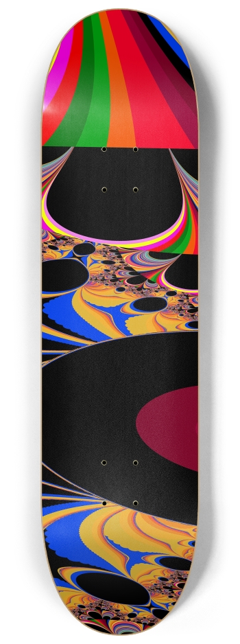 Fractal #1549 #1 8-1/4 Skateboard Deck