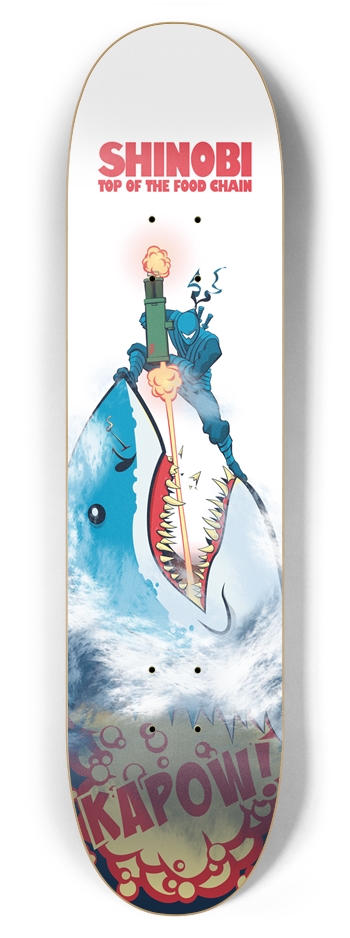 Top of the Food Chain - 7.87 Inch 7-7/8 Skateboard Deck