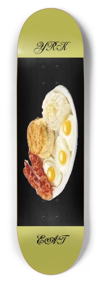 EAT IT 8.5 8-1/2 Skateboard Deck