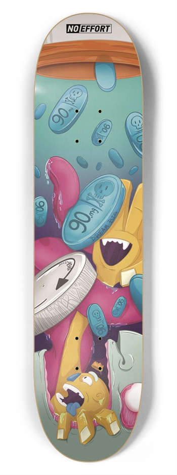 Dream Big 7-3/4 Skateboard Deck