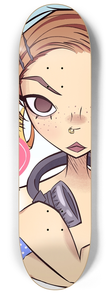 Keep Staring 8-1/4 Skateboard Deck