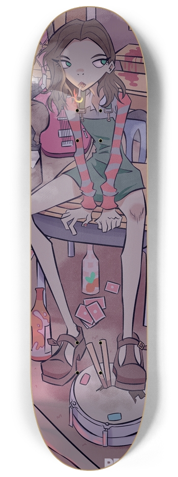 Basement Smoke 8-1/4 Skateboard Deck