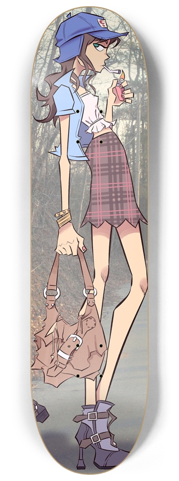 Outdoor Smoke 8-1/4 Skateboard Deck