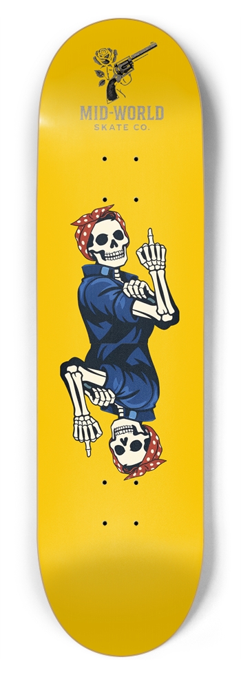 Rosie Palm 8-3/4 Inch Skateboard